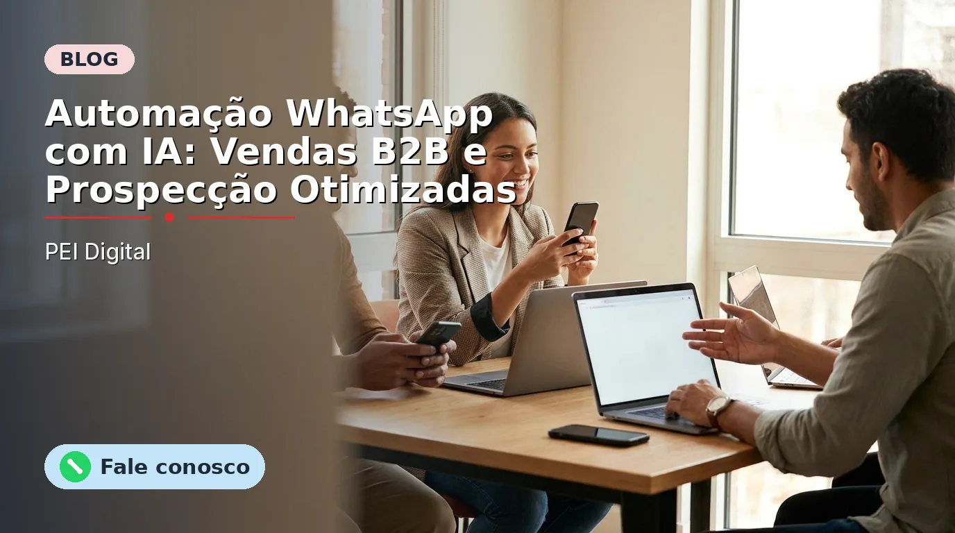 Automação WhatsApp com IA: Vendas B2B e Prospecção Otimizadas